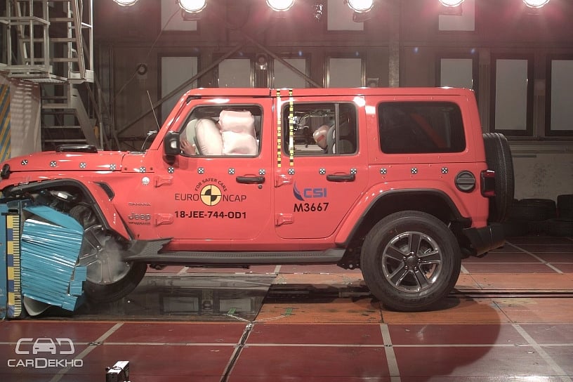 India-bound 2018 Jeep Wrangler Scores 1 Star In Euro NCAP Crash Tests