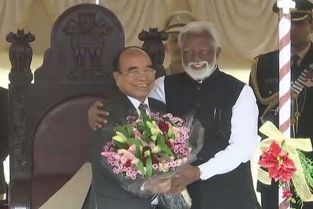 Zoramthanga Sworn In As Mizoram Chief Minister