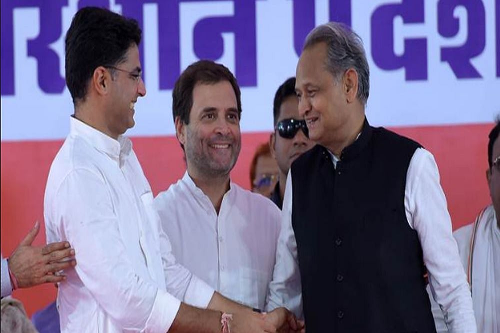 Ashok Gehlot Sworn In As 12th Rajasthan CM, Sachin Pilot Takes Oath As Deputy CM