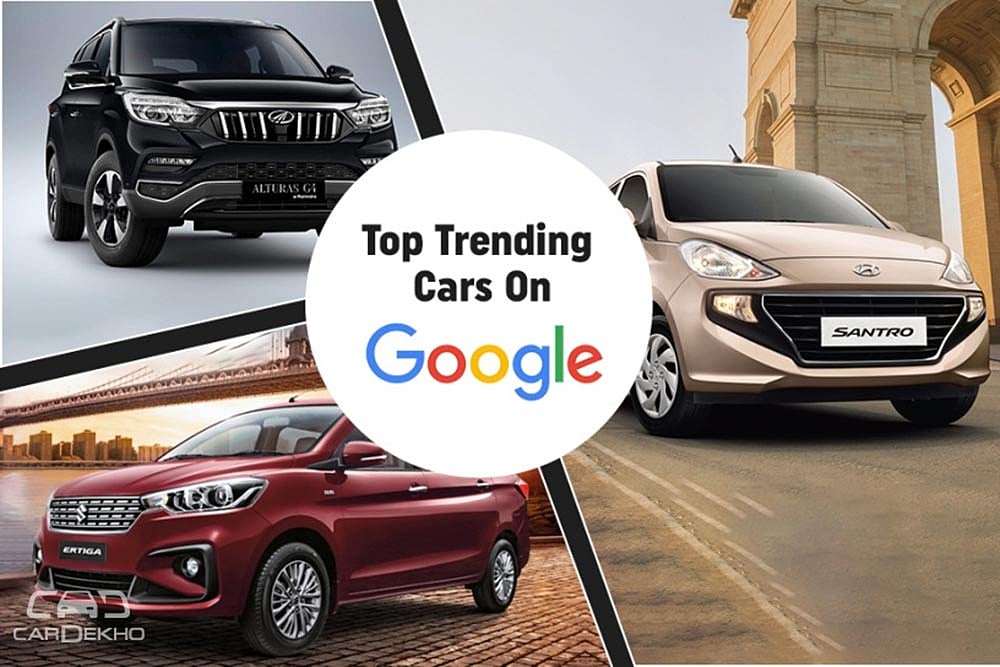 Honda Amaze, Hyundai Santro, Mahindra Marazzo Among Google's Top 10 Trending Cars In 2018