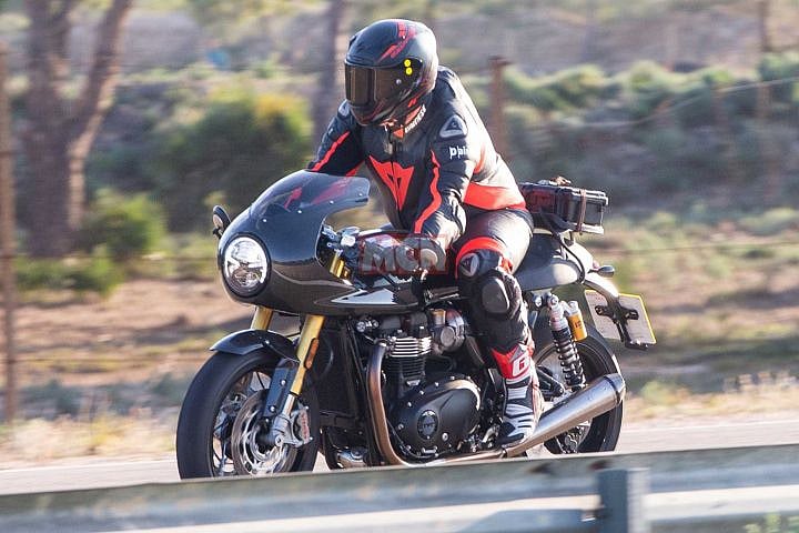 More Focused 2019 Triumph Thruxton R Spied Testing