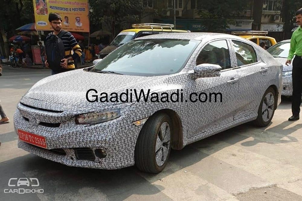 Honda Civic Spotted Yet Again; Expected To Launch In Early 2019