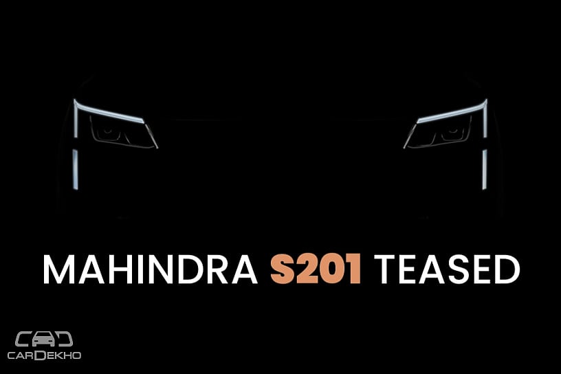 Mahindra S201 SUV Teased; Details To Be Revealed Tomorrow