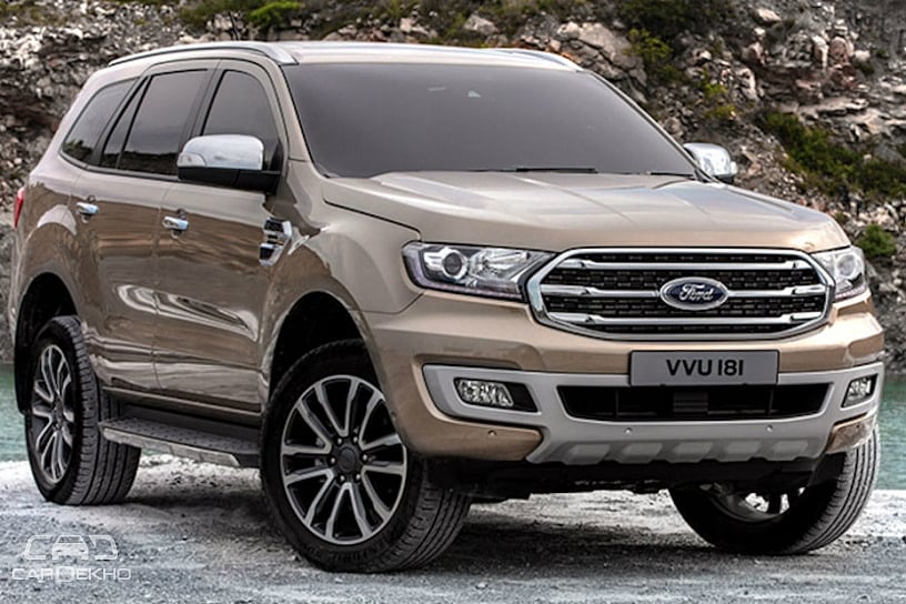 Ford Endeavour Facelift To Launch Before April 2019