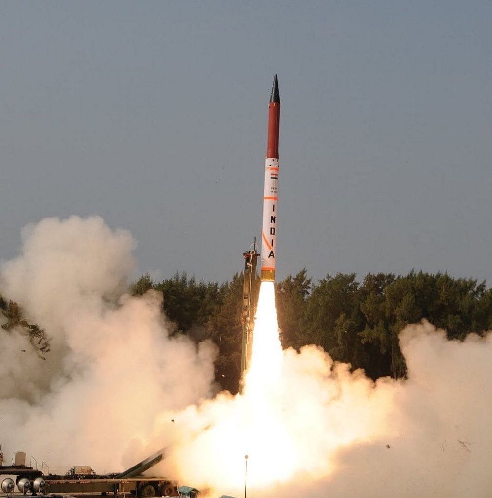 N-Capable Agni-IV Successfully Test Fired Off Odisha Coast