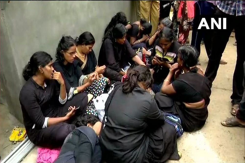 Sabarimala: Denied Darshan, 11 Women Devotees Leave; Protestors In Custody