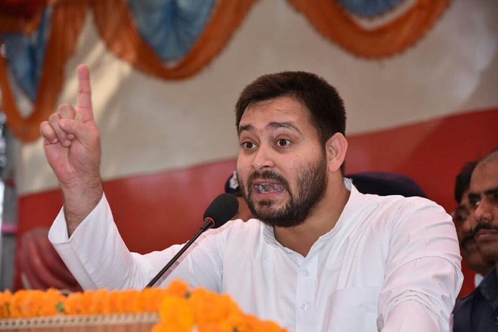 Tejashwi Yadav Hits Out At BJP 