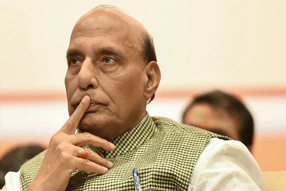 Will Vote For The Party, Which Constructs Ram Temple: Rajnath Singh Interrupted During Speech