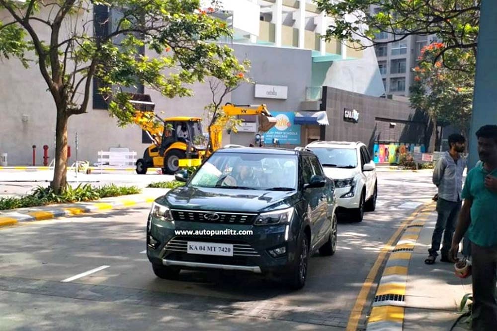 Mahindra XUV300 Spied Ahead Of Launch; More Details Revealed