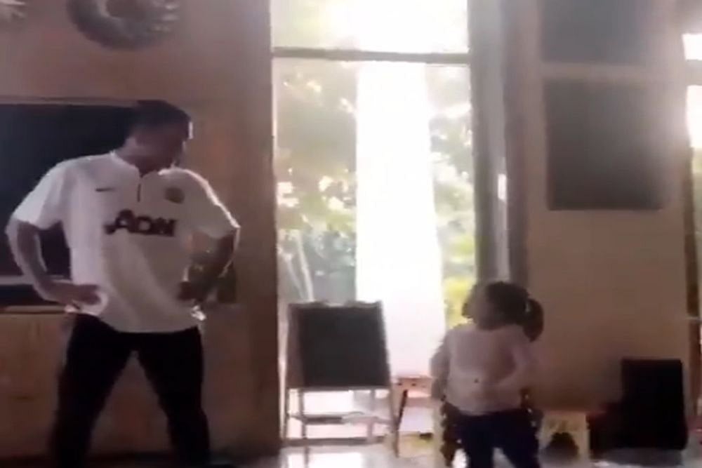 Watch: Daughter Ziva Teaches MS Dhoni Some Cool Dance Moves