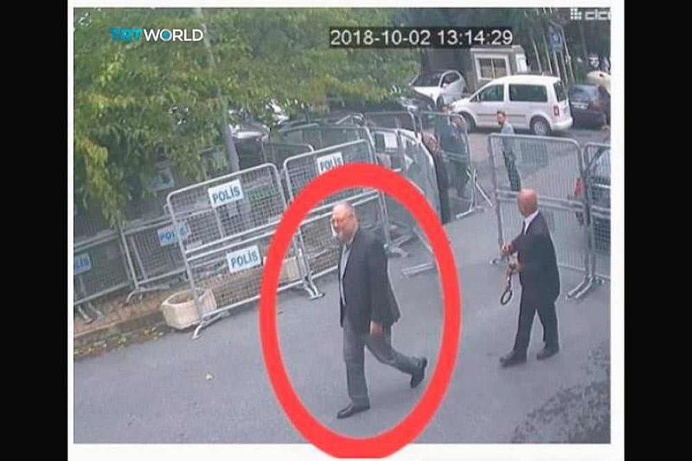 CCTV Footage Shows 3 Men Transporting Jamal Khashoggi's Body Parts: Report