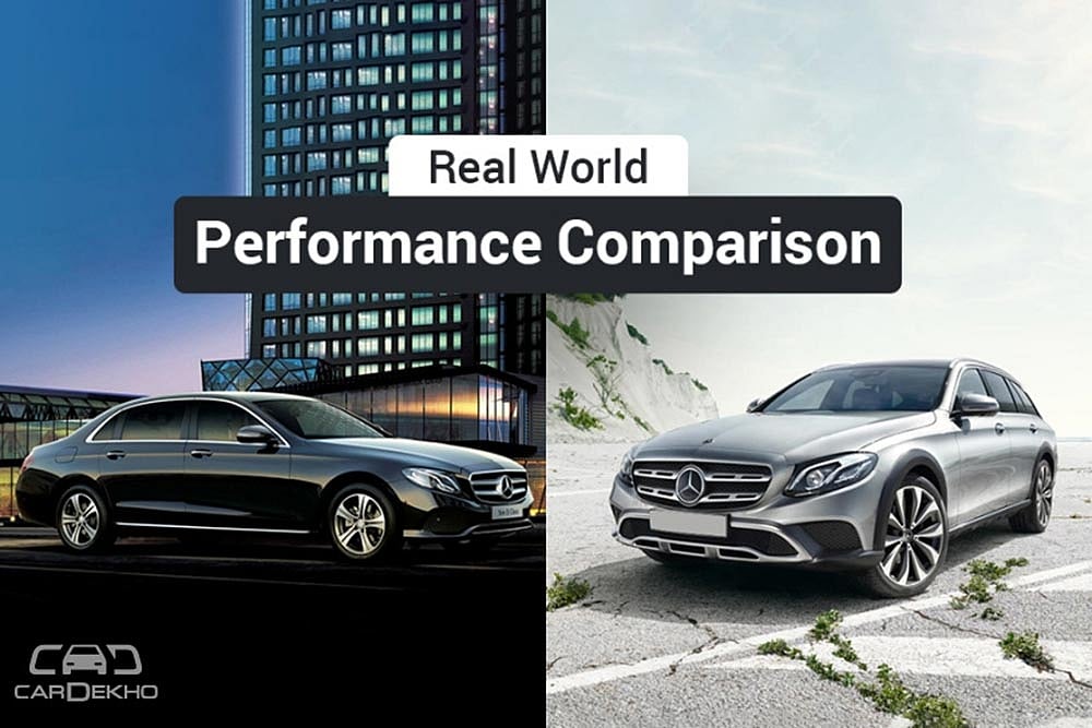 E-Class 220 D Vs E-Class All-Terrain 220 D: Real World Performance Comparison