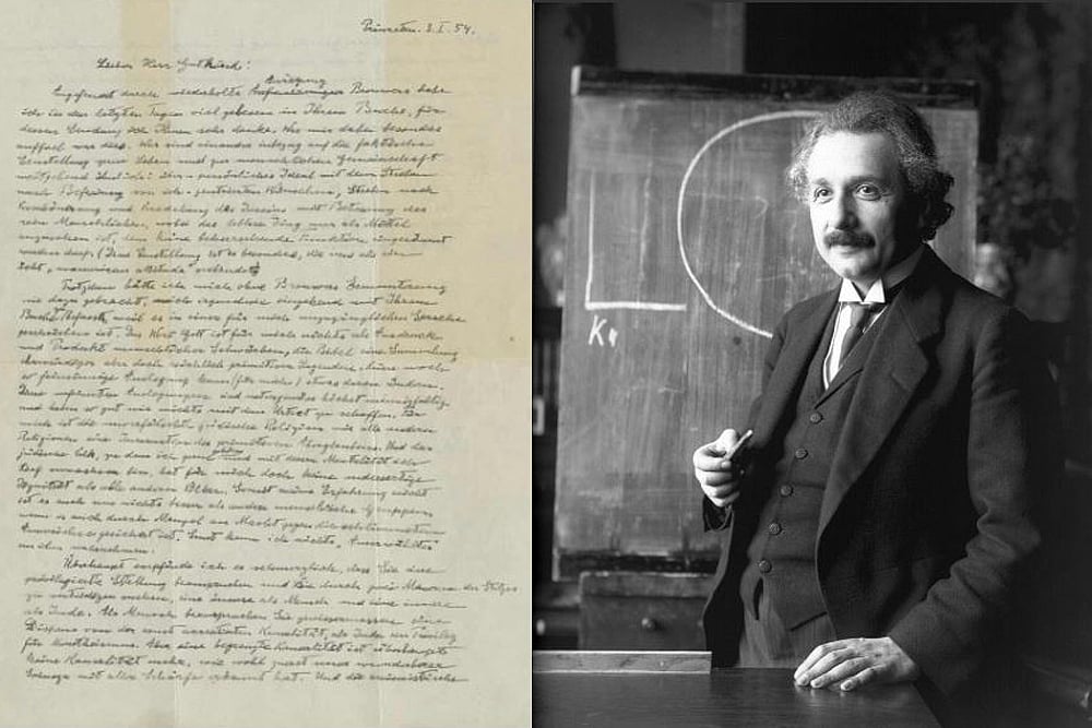 Albert Einstein's 'God Letter' Sells For $2.9 Million. Here Is What It Says.