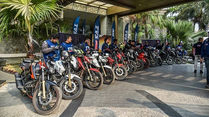 First International TVS AOG Ride To Bhutan Flagged Off