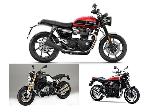 Triumph Speed Twin Vs Kawasaki Z900 RS Vs BMW R NineT: Spec Comparison