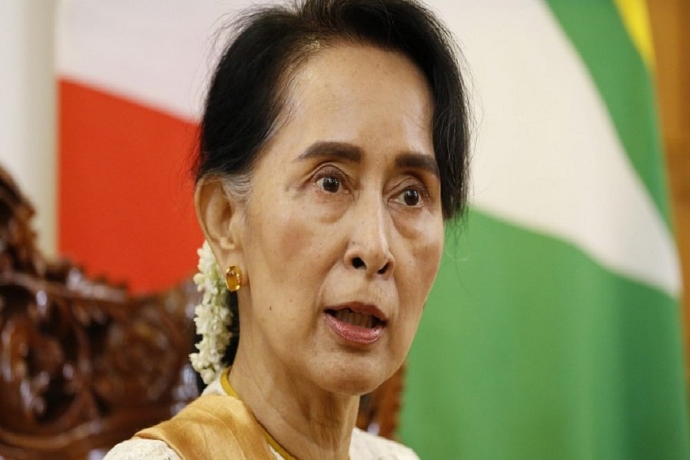 Petrol Bomb Thrown At Suu Kyi's Lakeside Villa, Says Myanmar Government