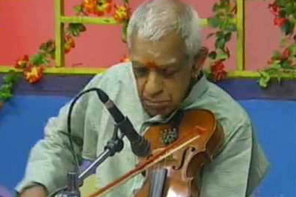 Violinist M.S. Anantharaman No More: The Man Who Looked A Thoroughly Satisfied Soul