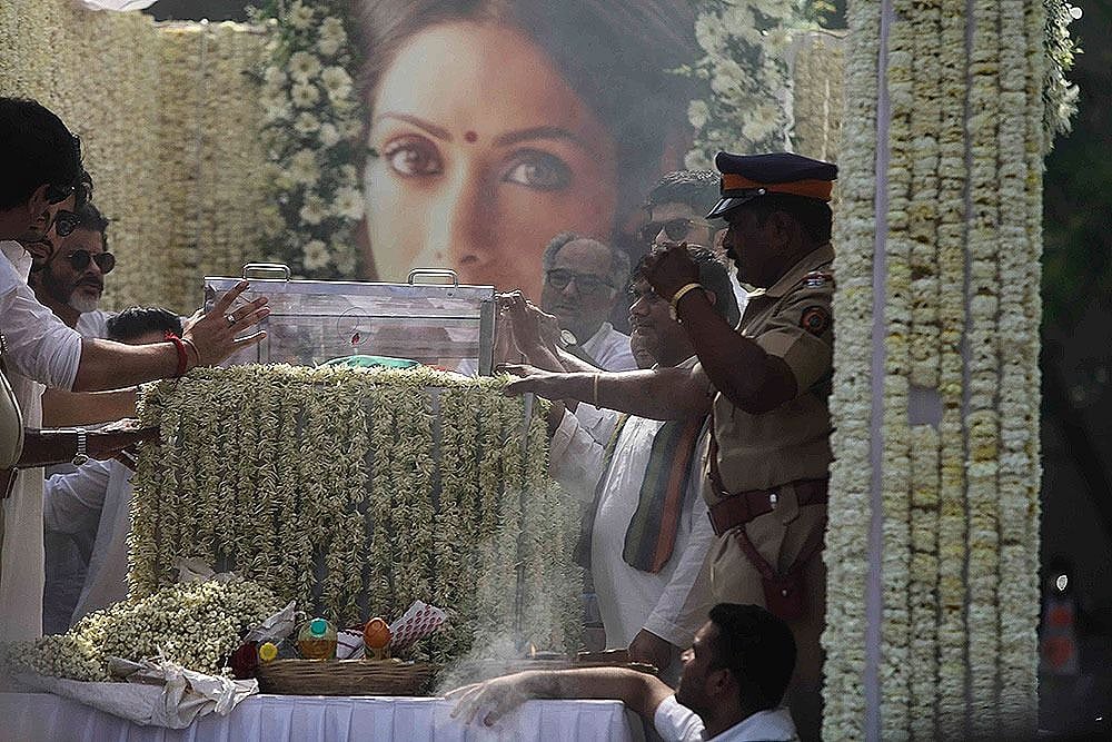 Sridevi's Funeral: Indian Cinema Icon Cremated With State Honours