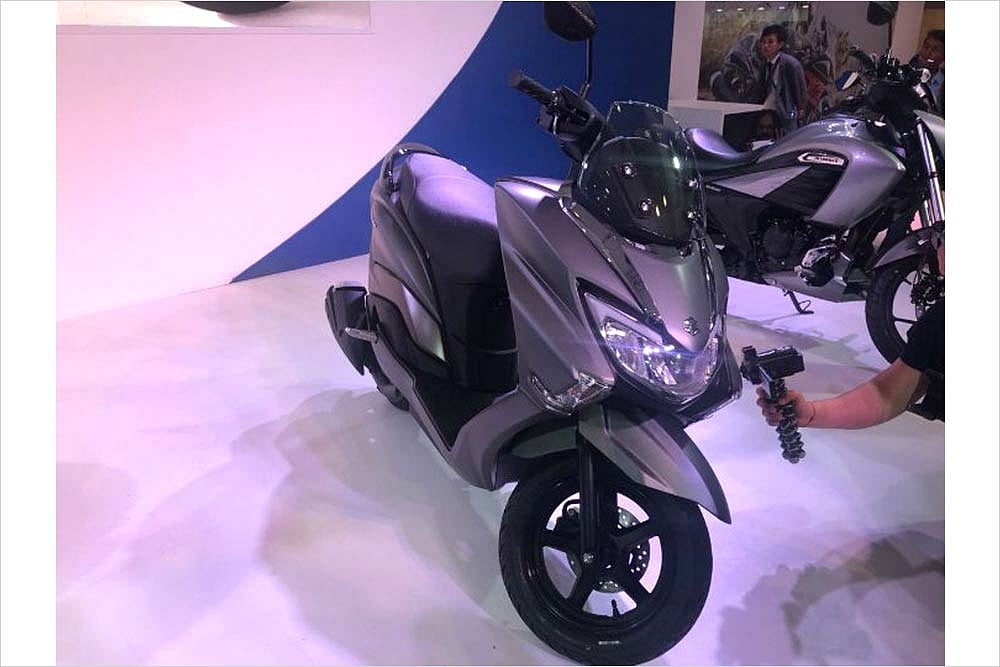 Suzuki Burgman Street Unveiled At Auto Expo 2018