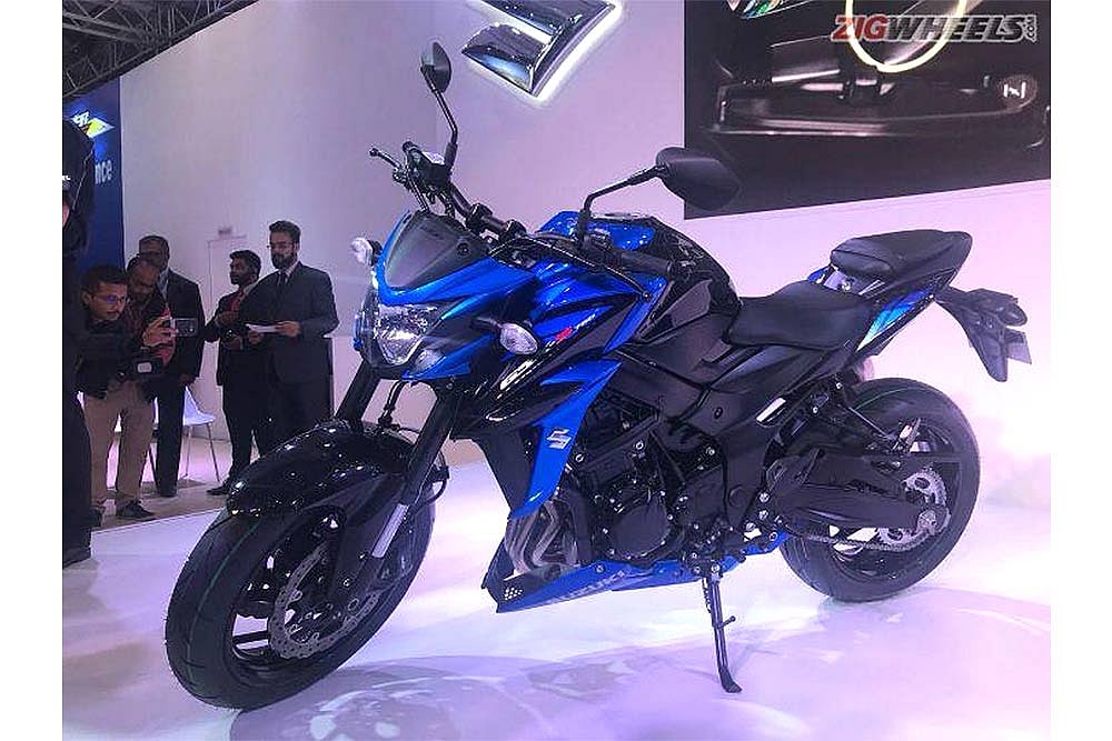 Suzuki GSX-S750 Unveiled At Auto Expo 2018