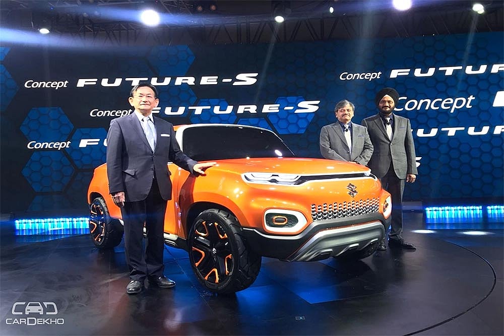 Maruti’s Small SUV Future-S Concept SUV Showcased At Auto Expo 2018