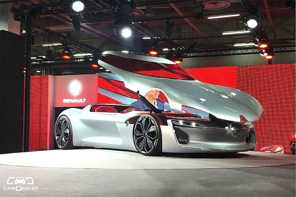 Renault Trezor Concept Showcased At Auto Expo 2018