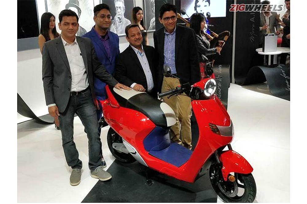 Twenty Two Motors Flow Launched At Rs 74,740 At Auto Expo 2018
