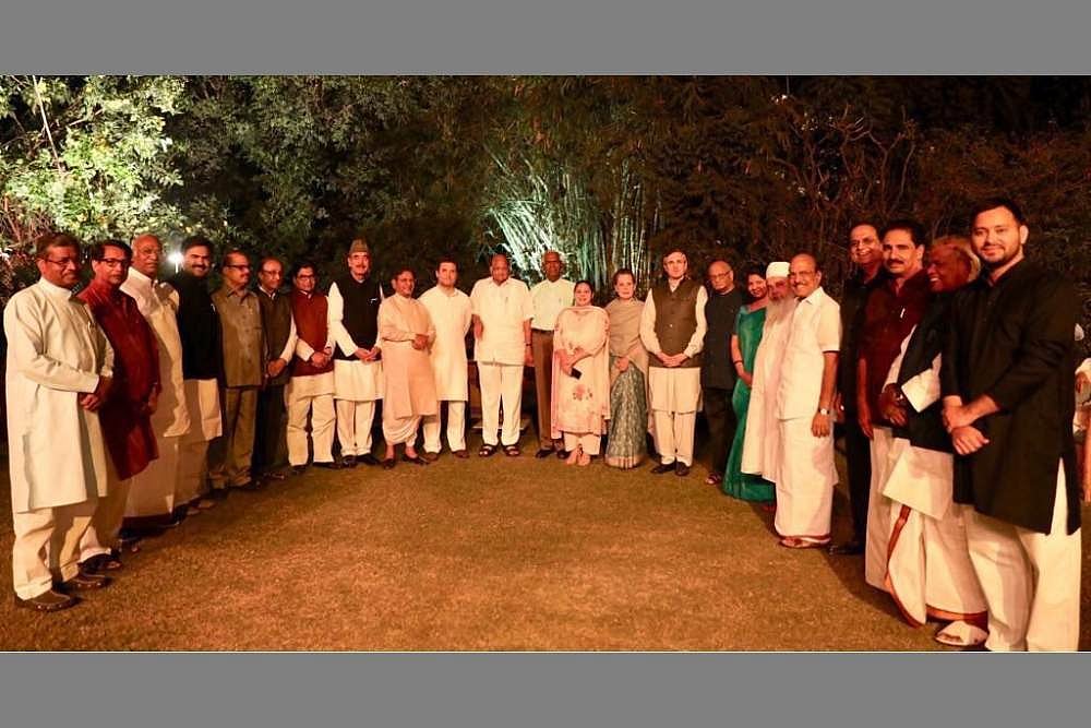 Opposition Parties Come Together To Promote 'Friendship' At Sonia Gandhi's Dinner