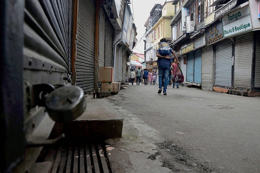 The property was seen as violating Section 5 of the Gujarat Prohibition of Transfer of Immovable Property and Provision of Tenants from Eviction from Premises in Disturbed Areas Act.