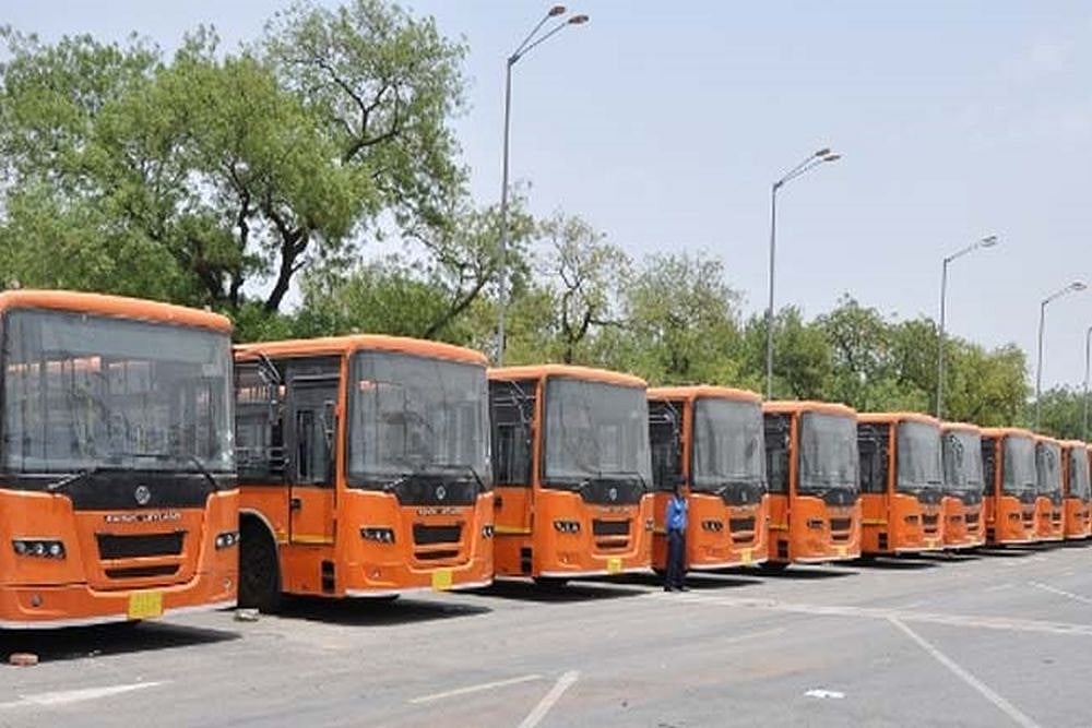 Delhi Passengers Face Hardship As Cluster Bus Drivers Intensify Strike