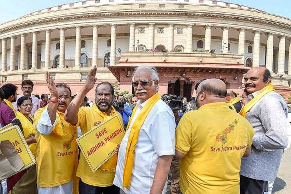 Hours After Quitting NDA, TDP Moves No-Confidence Motion Against Centre In Parliament