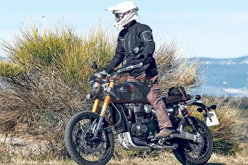 Triumph Scrambler 1200 Spotted Testing