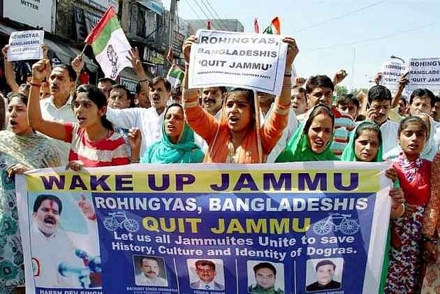 RSS Reiterates Demand For Deportation Of Rohingyas From J&K, Calls Them A 'Security Threat'