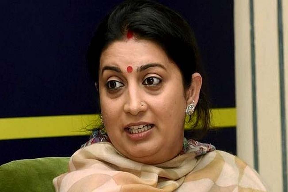 Smriti Irani Takes 'Chota Bheem' Jibe At Rahul Gandhi, Mocks Congress For Deleting Its App