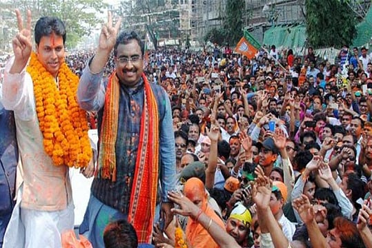From Zero In 2013 To 43 Seats 2018, How Did BJP+ Overthrow Manik's 'Sarkar' In Tripura