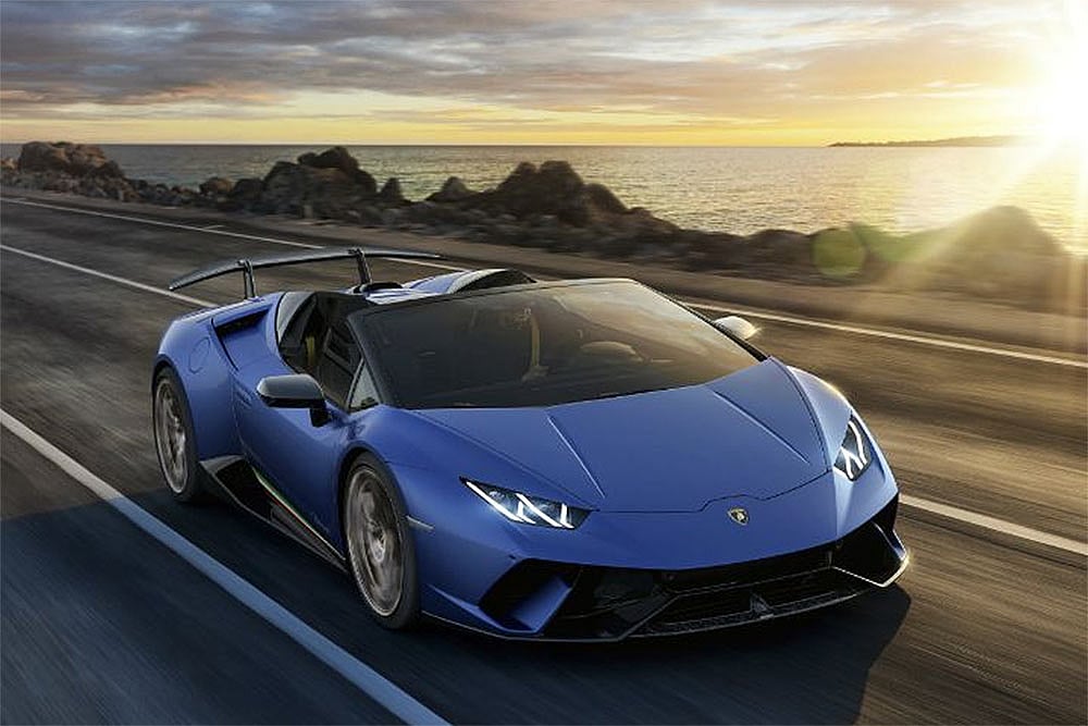 Lamborghini Huracan Performante Spyder Breaks Cover: Geneva Motor Show 2018