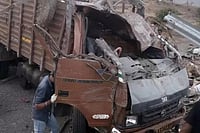 8 Dead, 14 Injured as Car Crushed Between Trucks in Fiery Crash on Mumbai–Bengaluru Highway