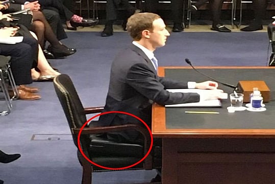 Why Was Mark Zuckerberg Sitting On A Booster Seat During Congress Hearing?