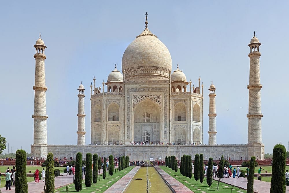 Taj Mahal Pillar Falls After Heavy Rains Hit Agra
