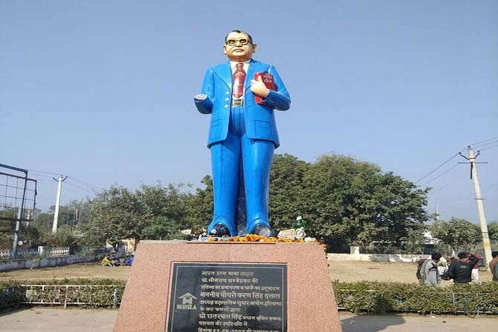 How Colour Blue Got Associated With B.R Ambedkar - null