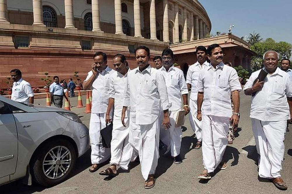 AIADMK Seeks Congress Support For No-Confidence Motion Against Modi Govt