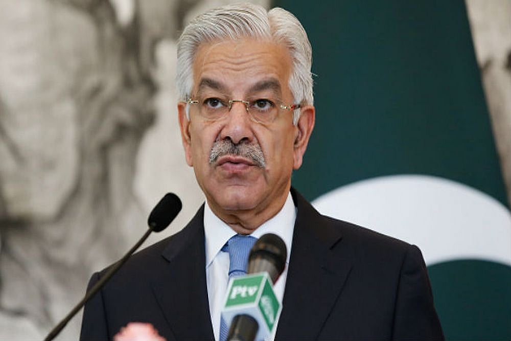 Pakistan Defence Minister Khawaja Asif 