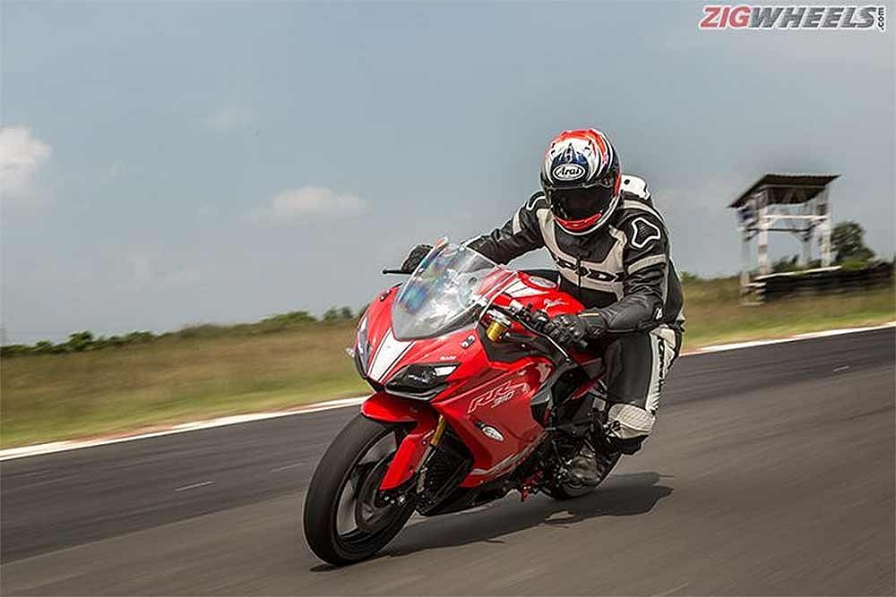 Sportier TVS Apache RR 310 on the cards
