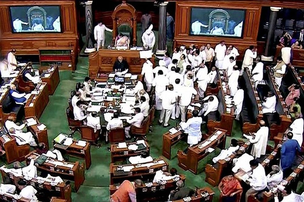 Lok Sabha Adjourned For 20th Consecutive Day