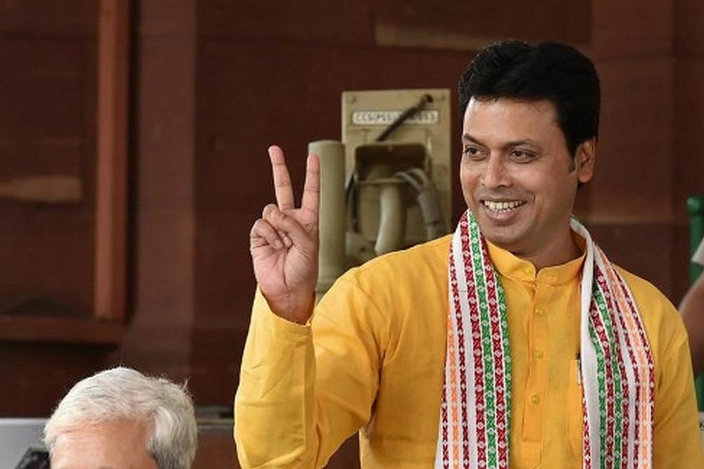 After A Short Break Tripura CM Biplab Deb Is Back, Says Tagore Returned Nobel Prize In Protest Against British