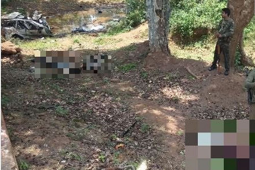 Naxals Blow Up Police Vehicle In Chhatisgarh, Five Cops Killed, Two Injured
