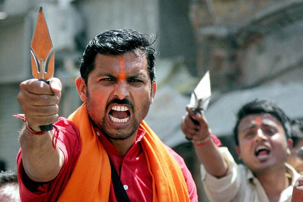 MP: Bajrang Dal Cadres Get Secret Arms Training To 'Tackle Anti-National, Love Jihad Elements'