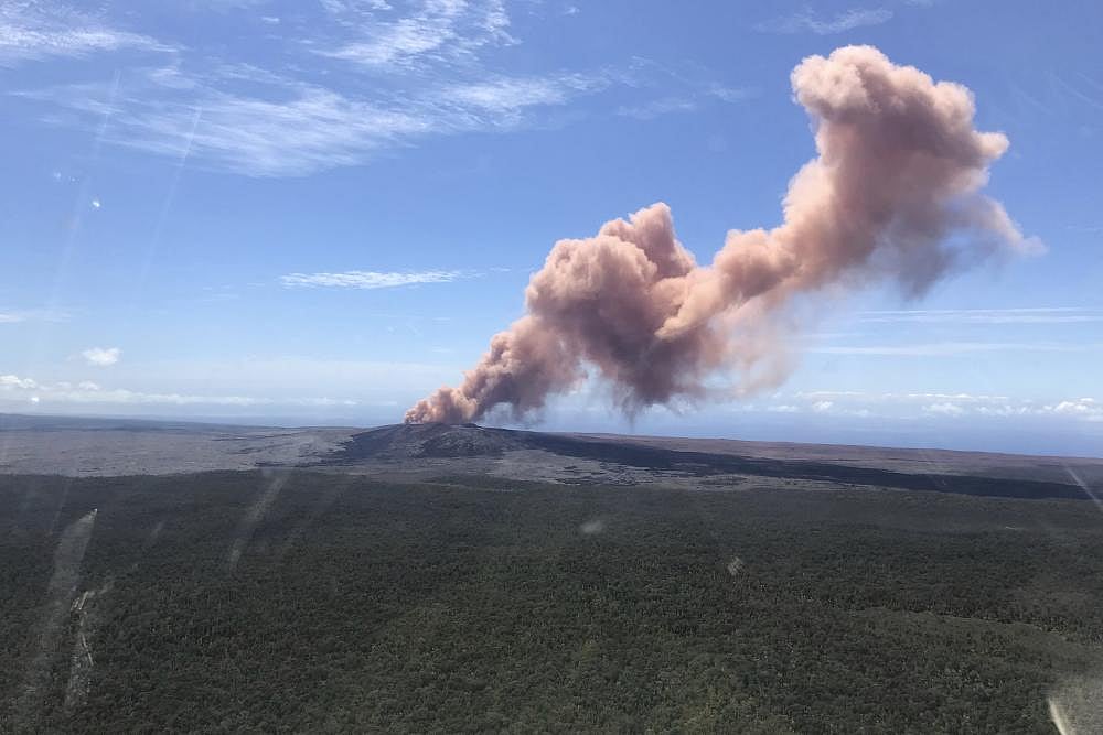  Hawaii Volcano Eruption In US (representational image) - file pic