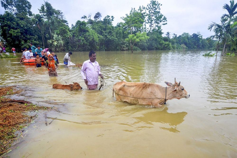 Heavy Rains Trigger Floods In Tripura, Manipur, Render Thousands Homeless