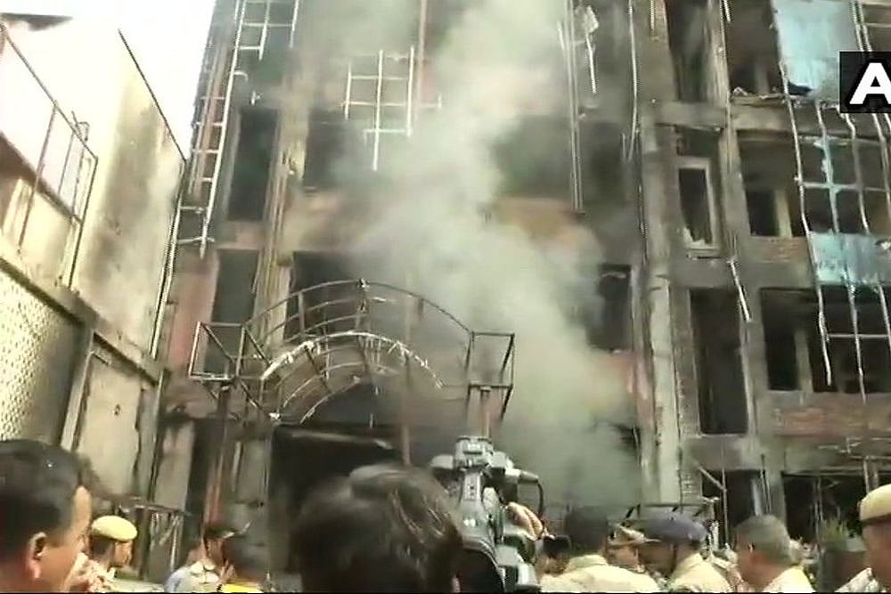 Fire erupts in a six-storey corporate park in Mumbai